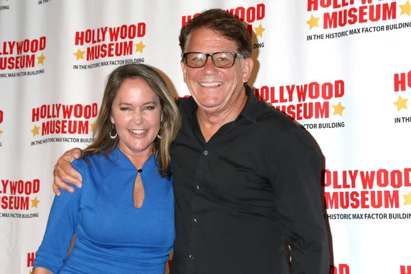 Los Angeles Aug Erin Murphy Anson Williams Hollywood Museum Reopening — Stock Photo, Image