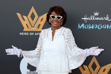 LOS ANGELES - 8 Ağustos 2021 'de Marina Del Rey, CA' de düzenlenen 4. Geleneksel Afrika Kadın Güç Ödülleri 'nin varislerinde Kongre Üyesi Maxine Waters