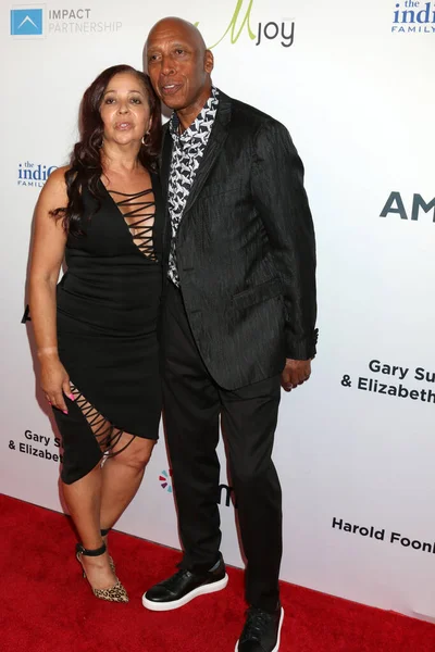 Los Angeles Aug Jeffrey Osborne Ehefrau Bei Der Jährlichen Gala — Stockfoto