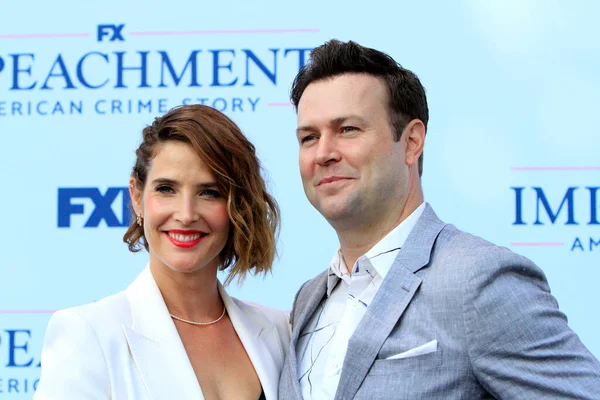 Los Angeles Syyskuu Cobie Smulders Taran Killam Valtakunnanoikeudessa American Crime — kuvapankkivalokuva