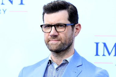 LOS ANGELES - SEP 1:  Billy Eichner at Impeachment: American Crime Story Red Carpet at Pacific Design Center on September 1, 2021 in Los Angeles, CA