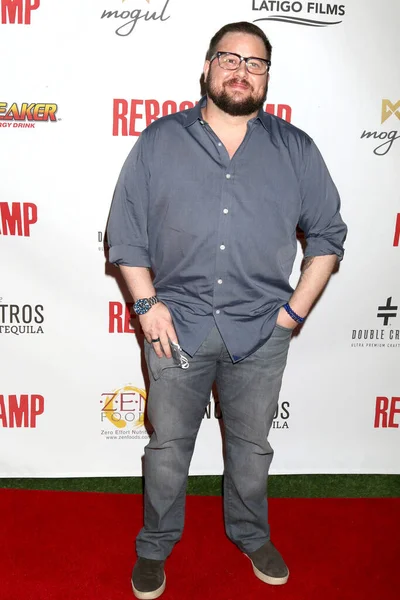 Los Angeles 9月21日 Chaz Bono カリフォルニア州ロサンゼルスのシネラウンジ アウトドアで開催されたReboot Camp Premiereで9月21日 — ストック写真