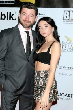 LOS ANGELES - 18 Eylül 2021 'de Long Beach' teki Catalina Film Festivali 'nde William Mark McCullough, Anna Harriette Pittman.