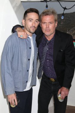 LOS ANGELES - SEP 24: Matthew Balzer, Bill Sage 2021 Catalina Film Festivali 'nde - VIP Party on a Private Yacht on 24 Eylül 2021 Avalon, CA