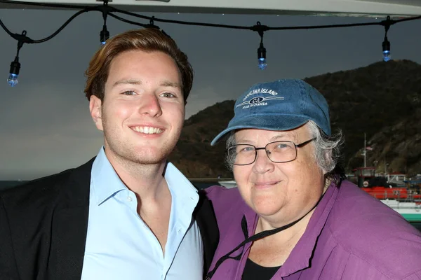 Los Angeles Sep Presley Aronson Kathy Hutchins Het Catalina Film — Stockfoto