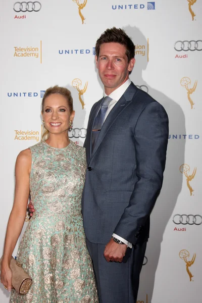 Joanne Froggatt, James Cannon — Stockfoto