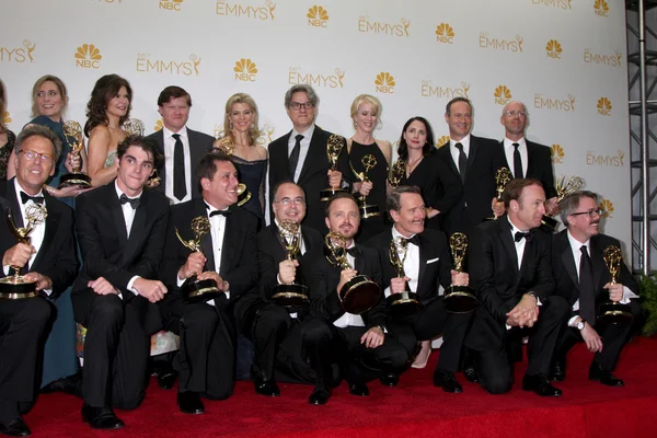 Breaking Bad Cast and Producers — Stock Photo, Image