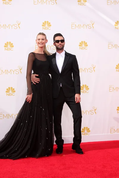 Behati prinsloo, adam levine — Stok fotoğraf