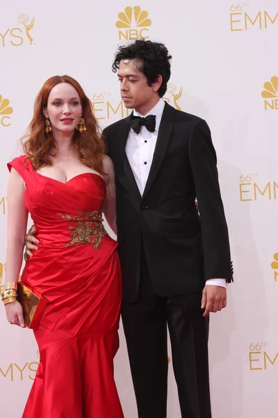 Christina Hendricks, Geoffrey Arend — Stock fotografie