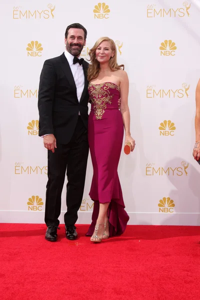 Jon Hamm, Jennifer Westfeldt — Stock Photo, Image