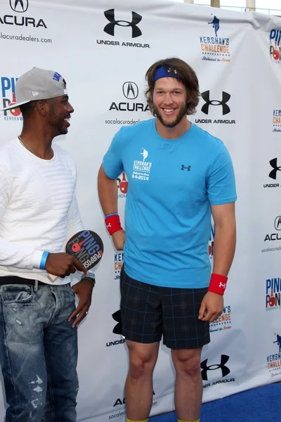 Chris Paul, Clayton Kershaw — Fotografia de Stock