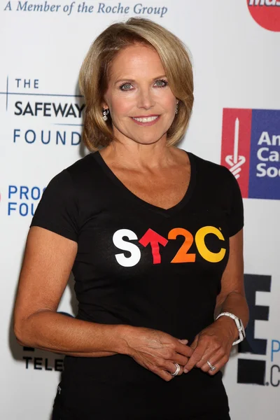 Katie Couric. — Foto de Stock