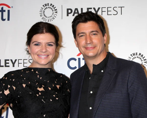 Casey Wilson, Ken Marino — Stockfoto