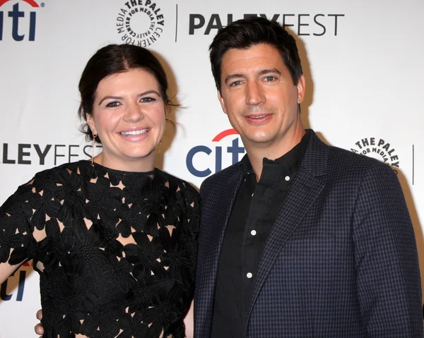 Casey Wilson, Ken Marino — Stock Photo, Image