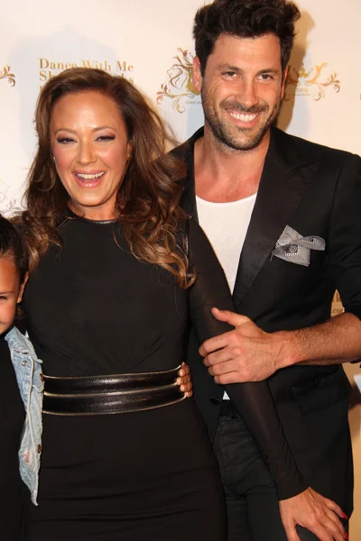 Maksim Chmerkovskiy, Leah Remini — Stok fotoğraf