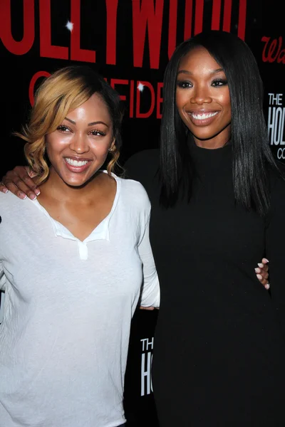 Meagan buena, brandy norwood — Foto de Stock