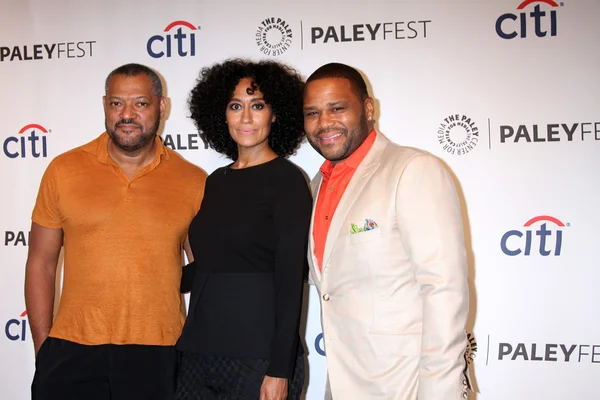 Lawrence Fishburne, Tracee Ellis Ross, Anthony Anderson — Zdjęcie stockowe