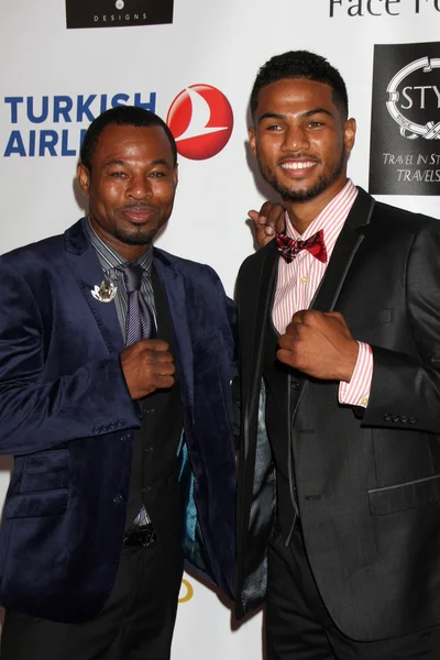 "Sukker Shane Mosley, Shane Mosley Jrat – stockfoto