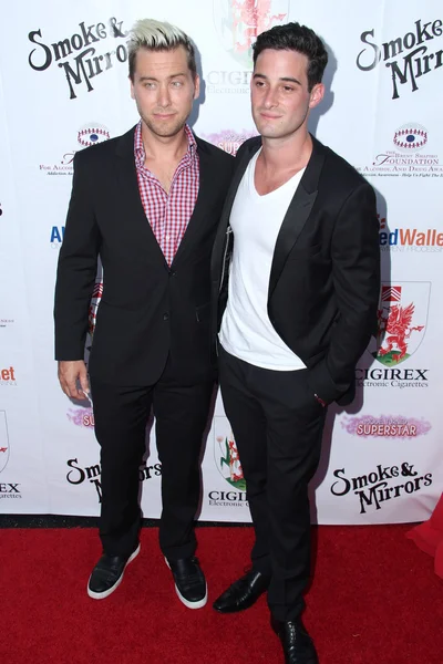 Lance bass, michael turchin — Fotografia de Stock