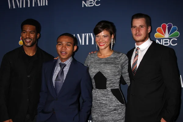 JR Lemon, Robert Bailey Junior, Daniella Alonso, Brenden Fehr — Foto Stock