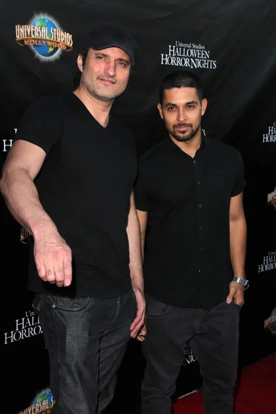 Robert Rodriguez, Wilmer Valderrama — Stock Photo, Image