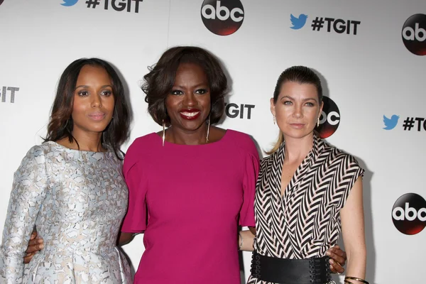 Kerry washington, viola davis, Iêda Carvalho pompeo — Foto de Stock