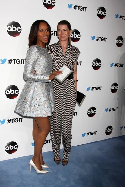 Kerry Washington, Ellen Pompeo — Stockfoto