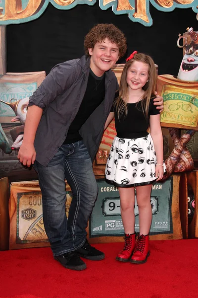 Sean Ryan Fox, Ella Anderson — Stockfoto