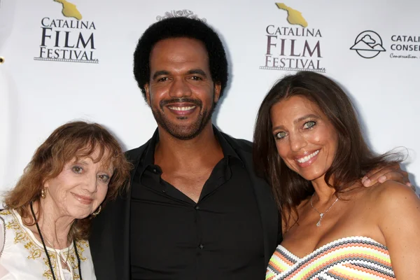 Maria St. John, Kristoff St. John, Dana Derrick — Zdjęcie stockowe