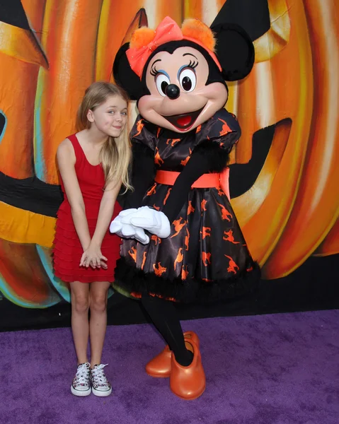 Kylie Rogers, Minnie Mouse — Stockfoto
