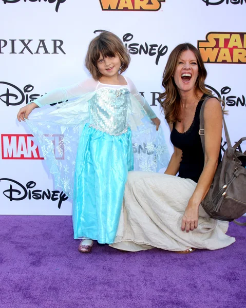 Natalia Scout Lee Stafford, Michelle Stafford — Stock Photo, Image