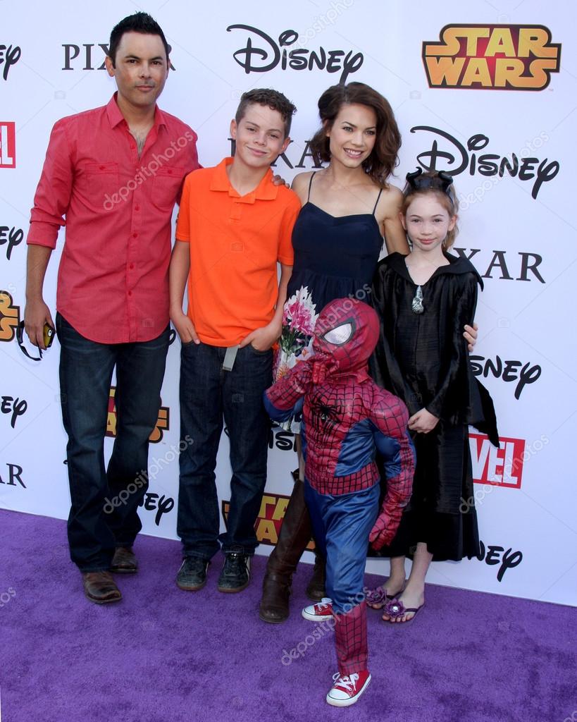Michael Saucedo, Rebecca Herbst, Ella Bailey Saucedo, Ethan Riley