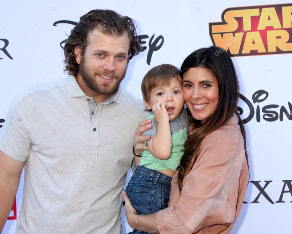 Cutter Dykstra, JamieLynn Sigler, Beau Kyle Dykstra Stock Editorial