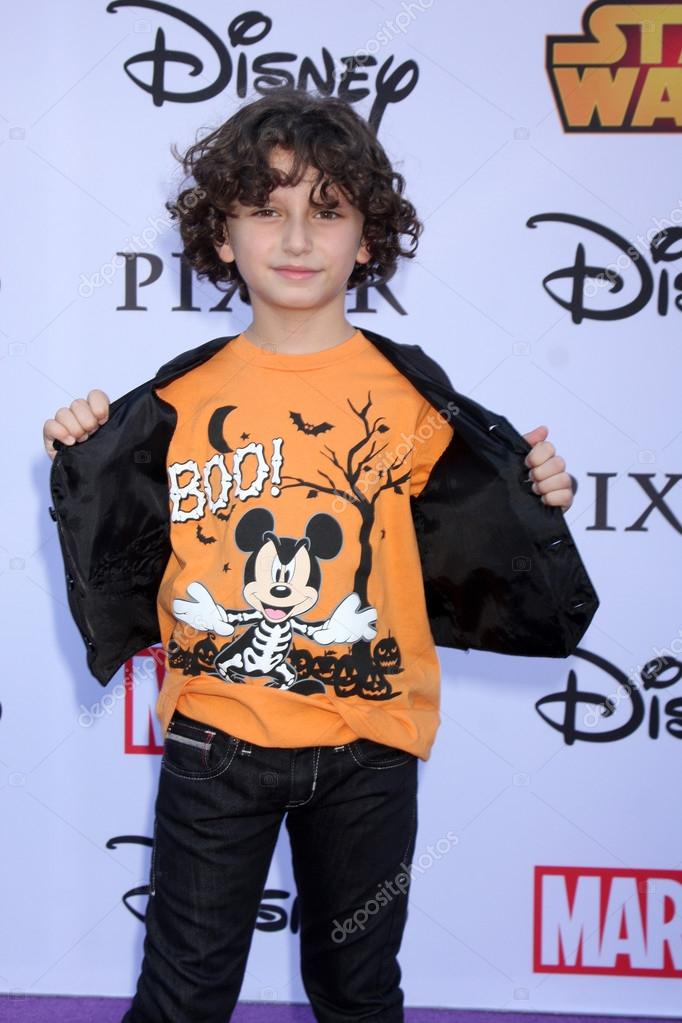 los angeles - oct 1: august maturo at the vip disney halloween