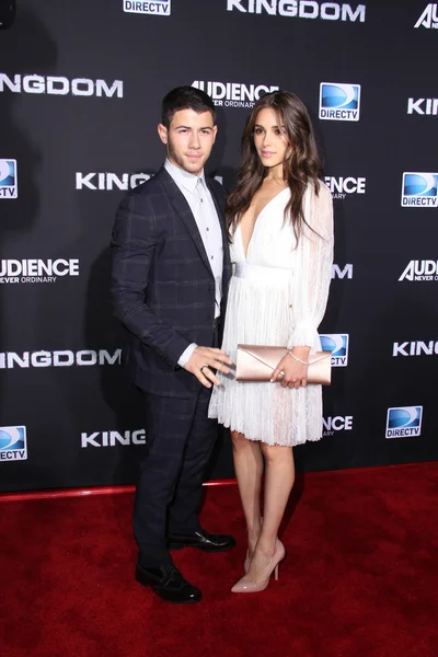 Nick Jonas, Olivia Culpo — Stok fotoğraf