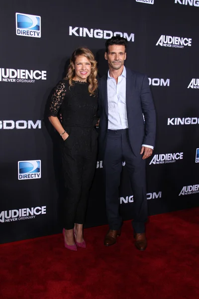 Kiele Sanchez, Frank Grillo — Stock Photo, Image