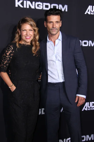 Kiele Sanchez, Frank Grillo — Fotografia de Stock