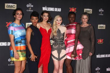 Alanna masterson, sonequa martin-yeşil, lauren cohan, emily kinney, danai gurira, melissa mcbride