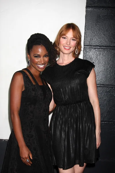 Shanola Hampton, Alicia Witt — Zdjęcie stockowe