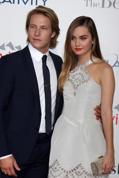 Łukasz bracey, liana liberato — Zdjęcie stockowe