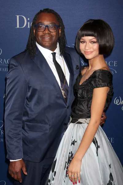 Kazembe Ajamu Coleman, Zendaya Coleman — Stock Photo, Image