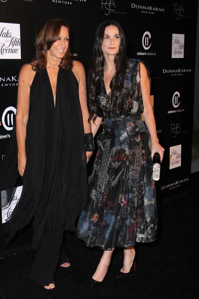 Donna Karan, Demi Moore — Stockfoto