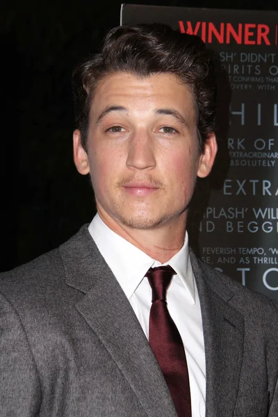 Miles Teller — Stock Photo, Image