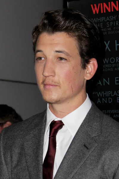 Miles Teller — Stock Photo, Image