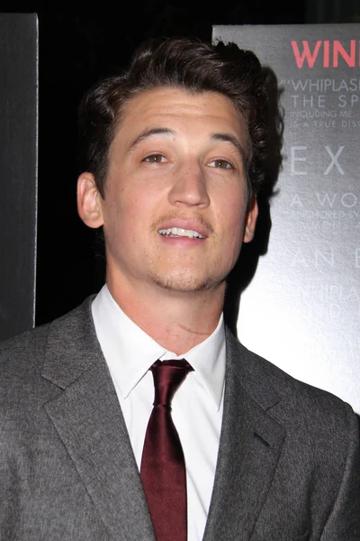 Miles Teller — Stock Photo, Image