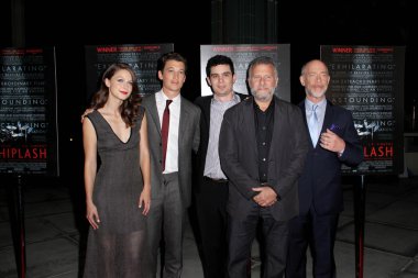 Melissa Benoist, Miles Teller, Damien Chazelle, Paul Reiser, JK Simmons