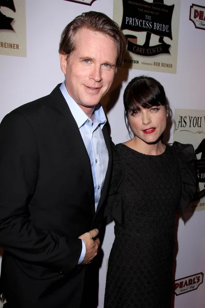 Cary Elwes, Selma Blair — Foto Stock