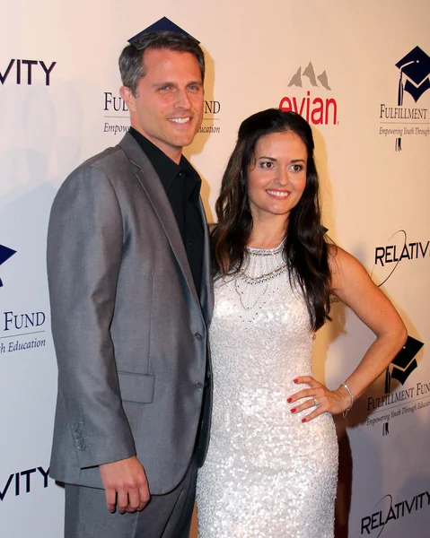 Scott Sveslosky, Danica Mckellar — Stockfoto