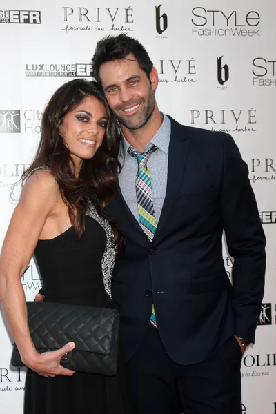 Lindsay Hartley, Jason Shane Scott — Fotografia de Stock