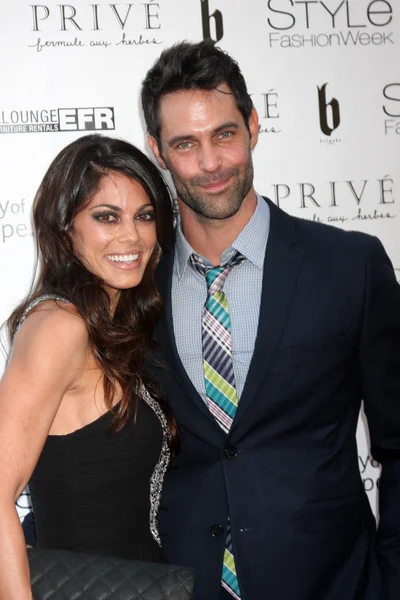 Lindsay Hartley, Jason Shane Scott — Stock Photo, Image